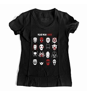 Camiseta Feminina Mask