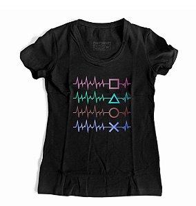 Camiseta Feminina PS gamer