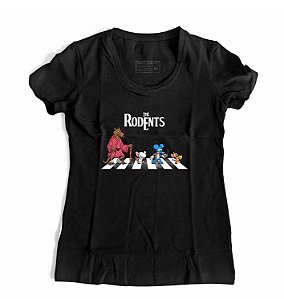 Camiseta Feminina Roedores Road