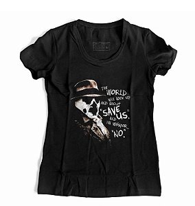 Camiseta Feminina Watchmen Rorschach
