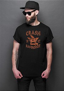 Camiseta Masculina Camiseta Crash Bandicoot