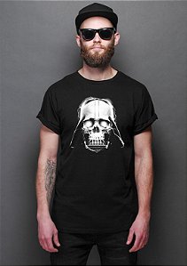 Camiseta Masculina Darth Skull