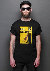 Camiseta Masculina Kill Waldo Wally