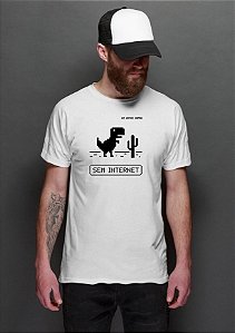 Camiseta Masculina Off Line