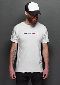 Camiseta Masculina Where's Wally