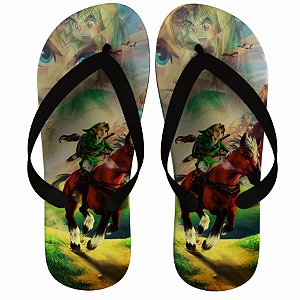 Chinelo The Legend Of Zelda Link Warrior - Nerd e Geek - Presentes Criativos