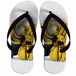 Chinelo Minions Banana - Nerd e Geek - Presentes Criativos