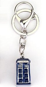 Chaveiro Dr. Doctor Who Box Polícia Presentes Criativos​ - Nerd e Geek - Presentes Criativos