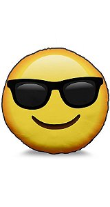 Almofada Emoticon - Emoji Óculos de sol