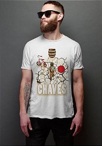 Camiseta Masculina  Chaves - Nerd e Geek - Presentes Criativos