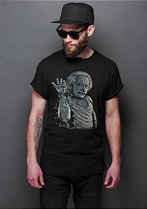 Camiseta Masculina  Einstein - Nerd e Geek - Presentes Criativos
