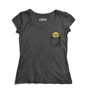 Camiseta Minion Bolso - Nerd e Geek - Presentes Criativos