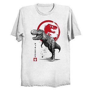 Camiseta Masculina Poliéster Filme Jurassic Wolrd