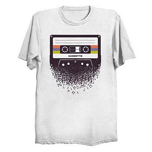 Camiseta Masculina Poliéster Cassette Swan Song Musical