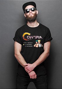 Camiseta Masculina  Contra - Nerd e Geek - Presentes Criativos