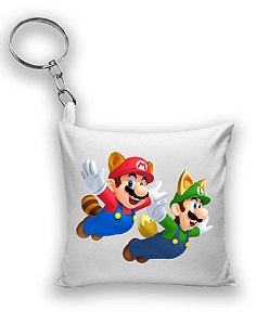 Chaveiro Super Mario e Luigi - Nerd e Geek - Presentes Criativos