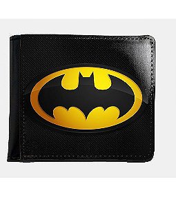 Carteira Batman Simbolo - Nerd e Geek - Presentes Criativos