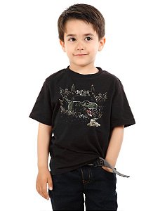 Camiseta Infantil Jurassic Park - Nerd e Geek - Presentes Criativos