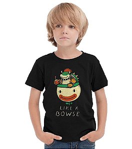Camiseta Infantil Like a Bowse. - Nerd e Geek - Presentes Criativos