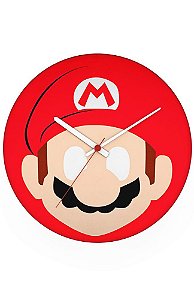 Relógio de Parede Super Mario - Game - Nerd e Geek - Presentes Criativos