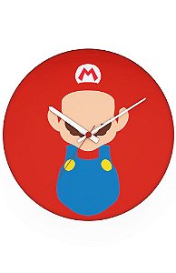 Relógio de Parede Super Mario Word - Nerd e Geek - Presentes Criativos