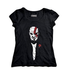 Camiseta Feminina The God of War - Nerd e Geek - Presentes Criativos