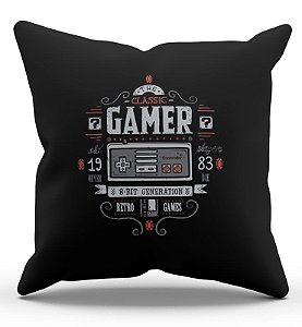 Almofada Decorativa  Gamer 45x45 - Nerd e Geek - Presentes Criativos