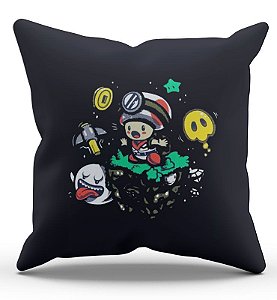 Almofada Decorativa  Toad 45x45 - Nerd e Geek - Presentes Criativos