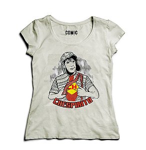 Camiseta Feminina Chaves Chespirito - Nerd e Geek - Presentes Criativos