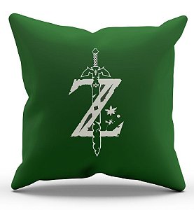 Almofada Decorativa  Zelda 45x45 - Nerd e Geek - Presentes Criativos