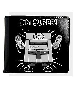 Carteira I'm Super Nintendo - Nerd e Geek - Presentes Criativos
