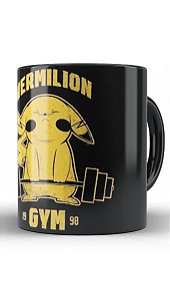 Caneca Anime Pokemon Vermilion Gym - Nerd e Geek - Presentes Criativos