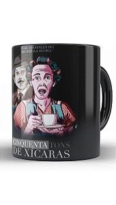 Caneca Chaves Cinquenta Tons de Xicaras - Nerd e Geek - Presentes Criativos