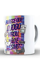 Caneca O Jogo - Nerd e Geek - Presentes Criativos