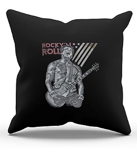 Almofada Decorativa  Rock Roll 45x45 - Nerd e Geek - Presentes Criativos