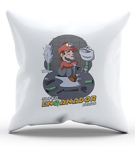 Almofada Decorativa  Super Mario 45x45 - Nerd e Geek - Presentes Criativos