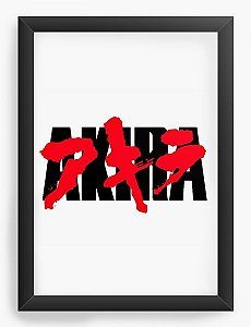 Quadro Decorativo A4 (33X24) Anime Akira