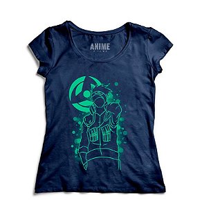 Camiseta  Feminina Anime Naruto Ninja