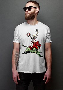 Camiseta Masculina  Heman - Nerd e Geek - Presentes Criativos