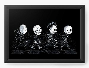 Quadro Decorativo A4 (33X24) Road Nithg  - Nerd e Geek - Presentes Criativos