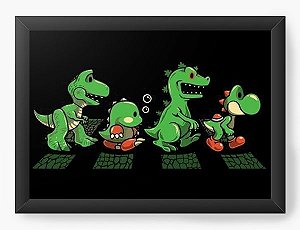 Quadro Decorativo A3 (45X33) Road - Nerd e Geek - Presentes Criativos