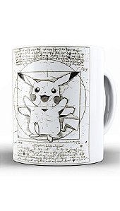 Caneca Pokemon Pikachu Nerd e Geek - Presentes Criativos