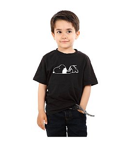 Camiseta Infantil Snoopy   - Nerd e Geek - Presentes Criativos