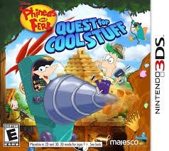 Phineas And Ferb: Quest For Cool Stuff - 3Ds - Nerd e Geek - Presentes Criativos