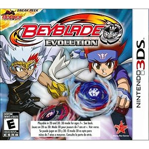 Beyblade - Evolution - 3Ds - Nerd e Geek - Presentes Criativos