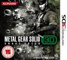 Metal Gear Solid Snake Eater 3D N3Ds - Nerd e Geek - Presentes Criativos