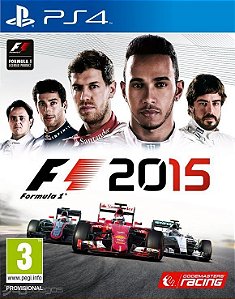 F1 2015 - Ps4 - Nerd e Geek - Presentes Criativos