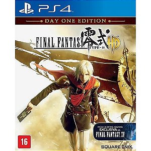 Final Fantasy Type-0 Hd: Edição Day One - Ps4 - Nerd e Geek - Presentes Criativos