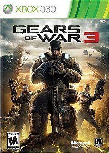 Gears Of War 3 - Xbox 360 - Nerd e Geek - Presentes Criativos