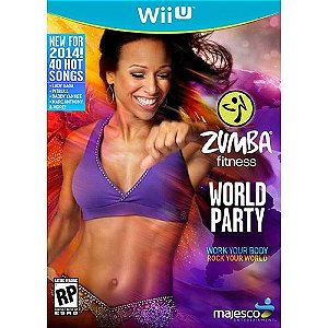 Zumba Fitness World Party Maj - Wii U - Nerd e Geek - Presentes Criativos